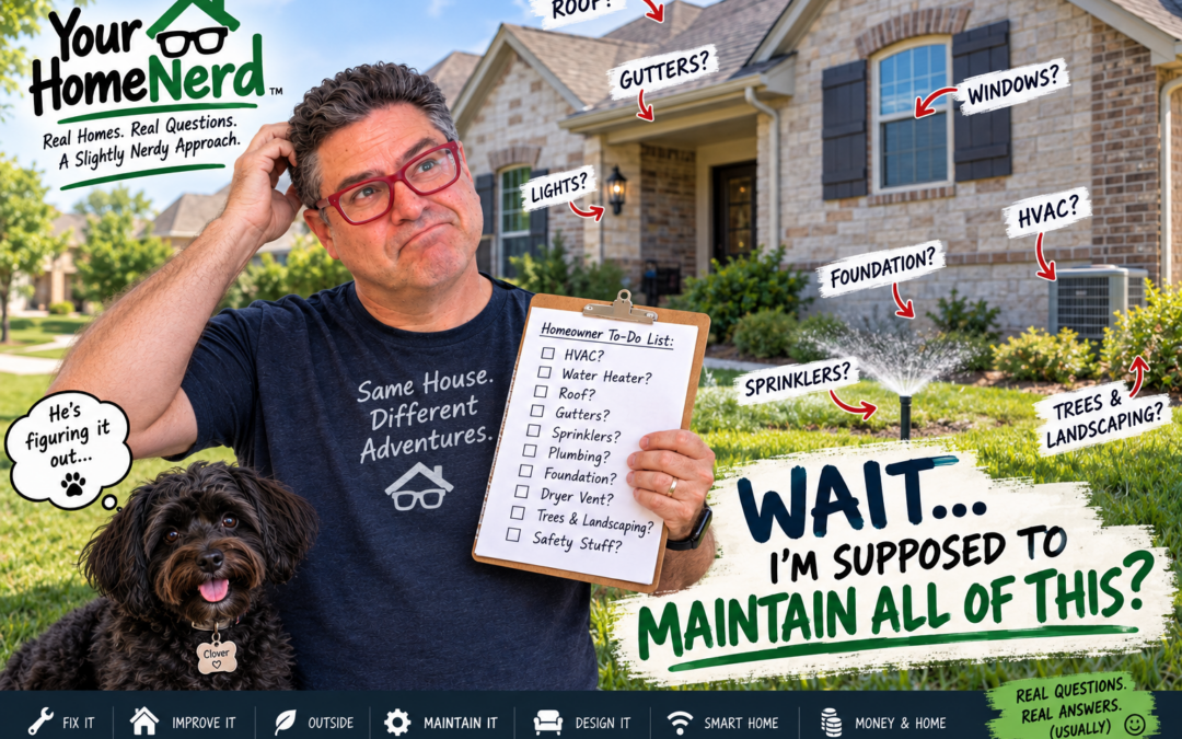 10 Things Around My House I Apparently Should Be Maintaining