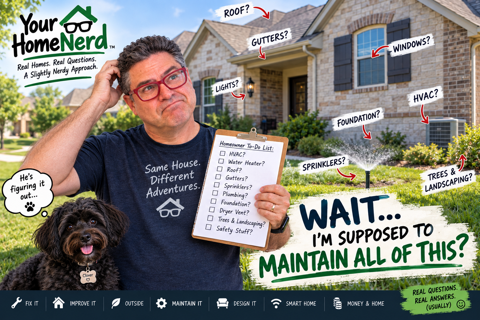 Home Maintenance https://YourHomeNerd.com