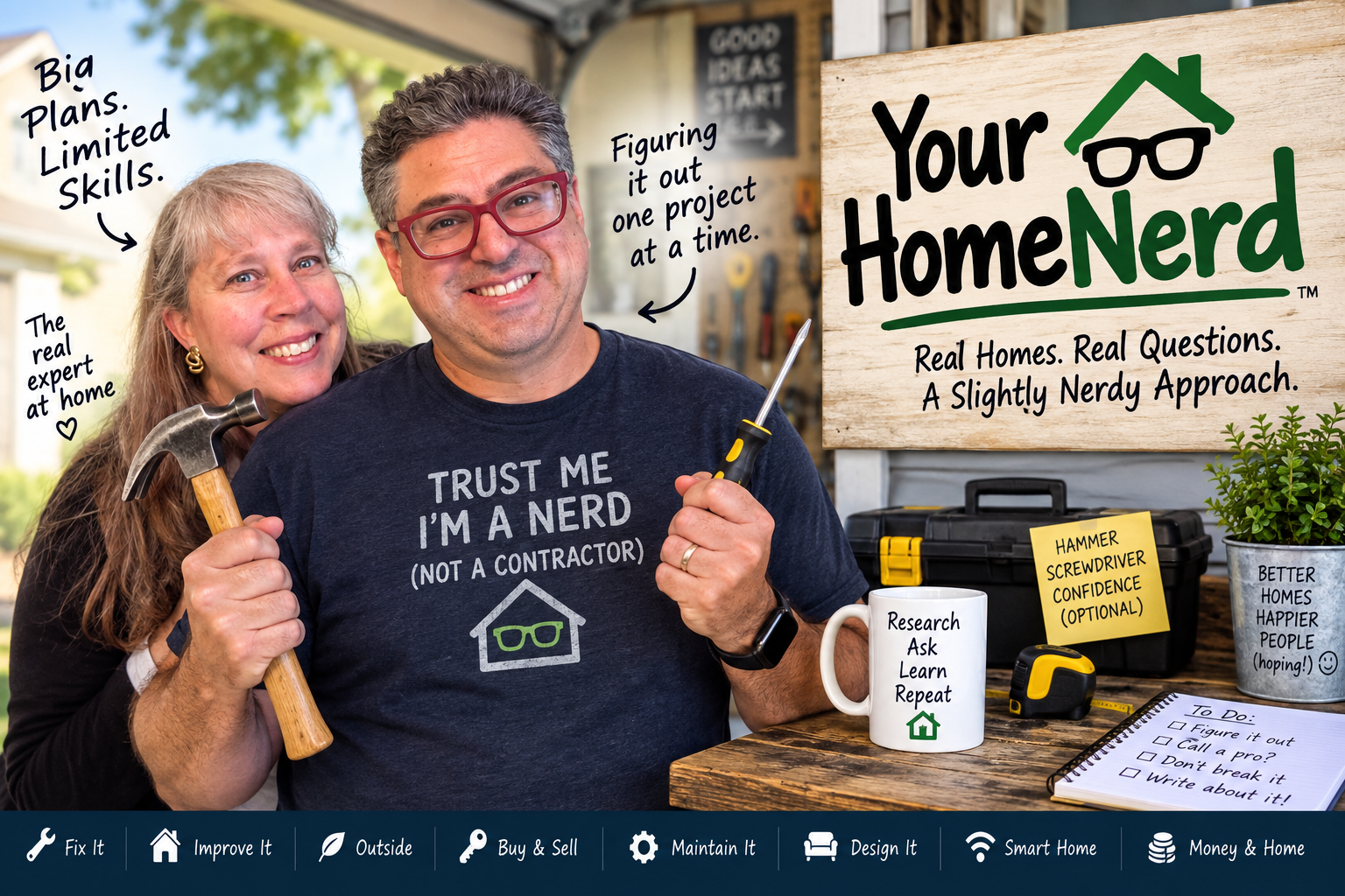 Why I'm Starting a Home Improvement Blog https://YourHomeNerd.com